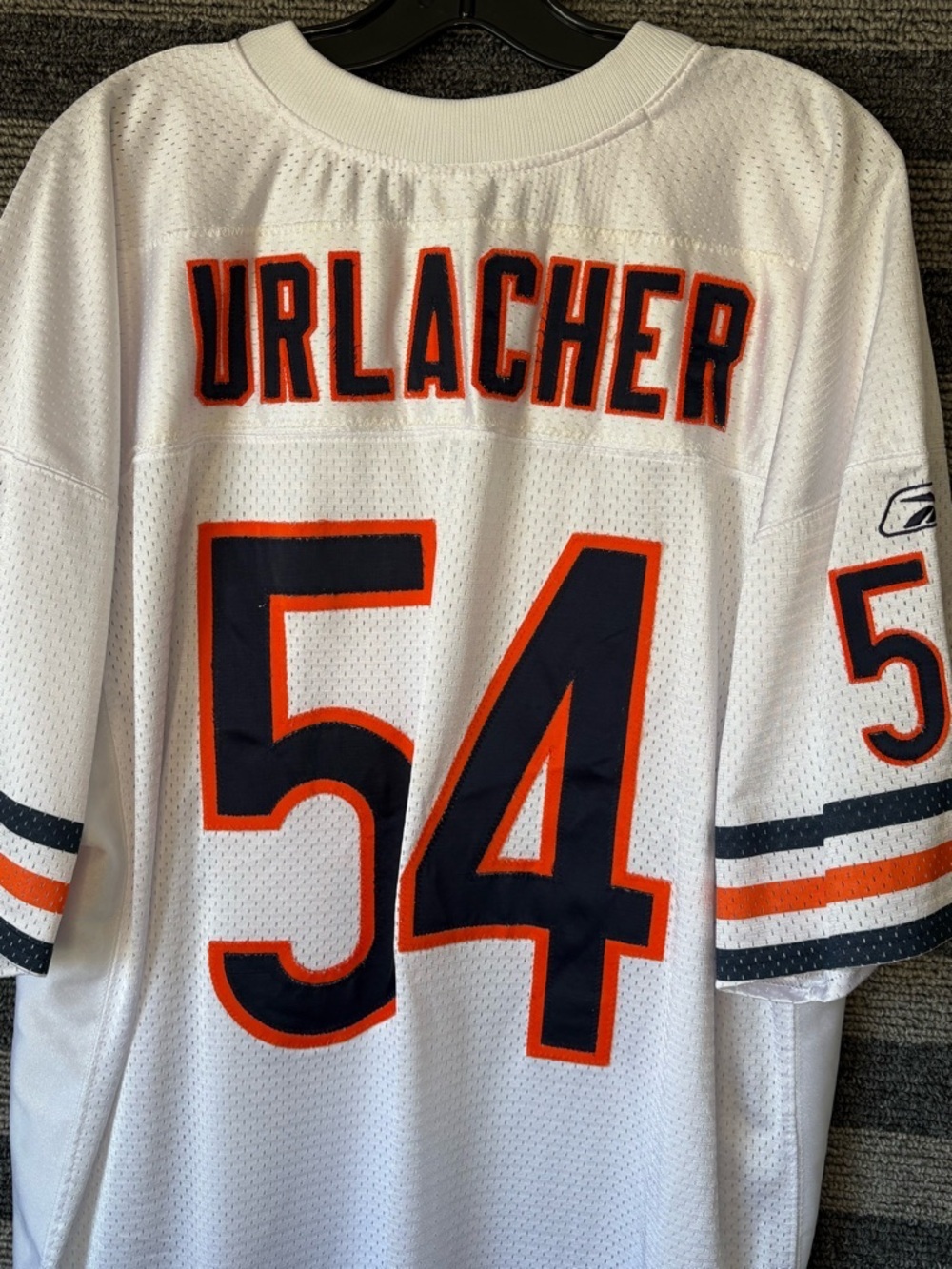 Vintage 2000’s Reebok Brian Urlacher Chicago Bears Authentic Pro Jersey Size 54 - Picture 8 of 9